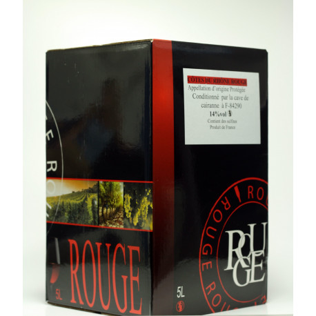 CAMILLE CAYRAN COTES DU RHONE ROUGE BIB 5L