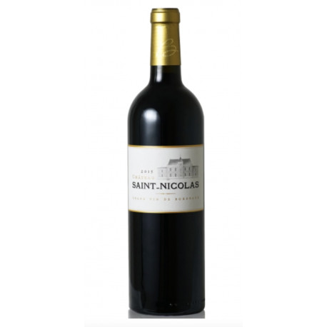 Les Vignobles Benito Cadillac Château Saint Nicolas 2014 75cl