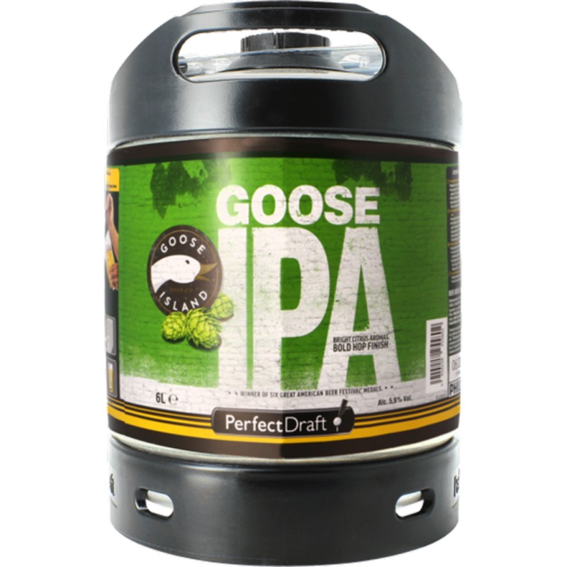 Fut Perfect Draft Goose IPA Biere Fut 6L (dont 5€ de consigne) - Oenodépot