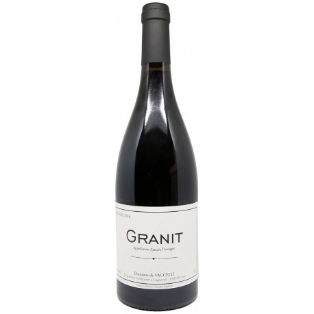 VACCELI AJACCIO GRANIT ROUGE 2018 75CL