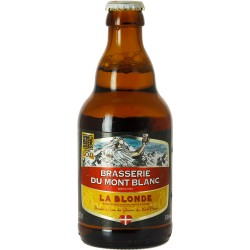 BIERE MONT BLANC BLONDE 33 CL