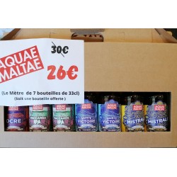 COFFRET BIERE AQUA MALTAE X7 33CL