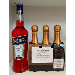 Coffret Apérol + Riccadonna + 2 verres offerts