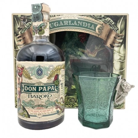 don papa baroko coffret verre