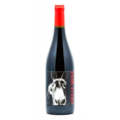 Jeff Carrel vieille mule rouge cotes catalanes 75cl