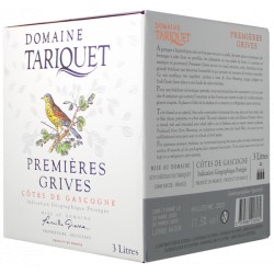 Tariquet Côtes de Gascogne Premières Grives BIB 3L