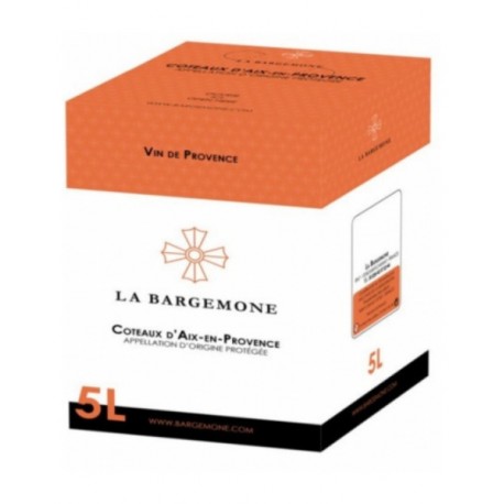 LA BARGEMONE COTEAUX D'AIX ROSE BIB 5L