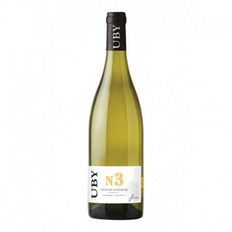 Colombard - Domaine UBY Côtes de Gascogne Vin de pays UBY N° 3 75cl