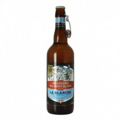 Brasserie du Mont Blanc Bière La Blanche 75cl