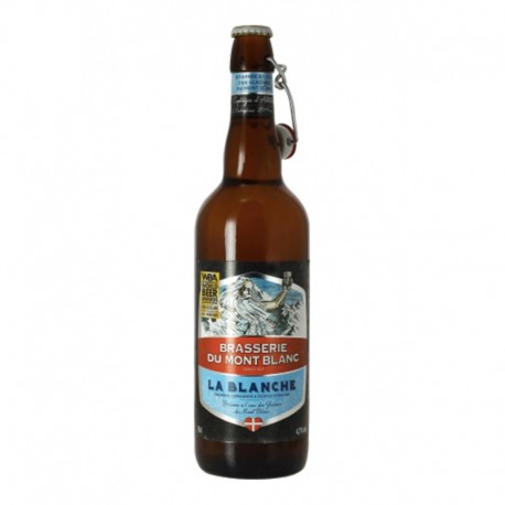 Brasserie du Mont Blanc Bière La Blanche 75cl